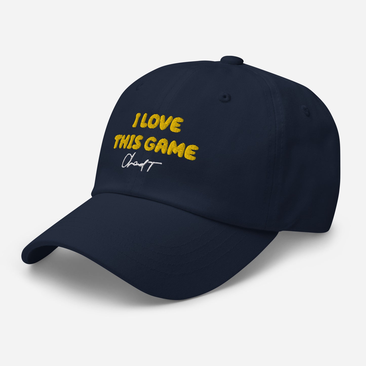 I LOVE THIS GAME DAD HAT