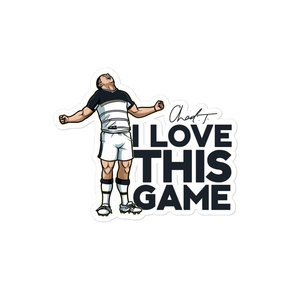 I LOVE THIS GAME Sticker