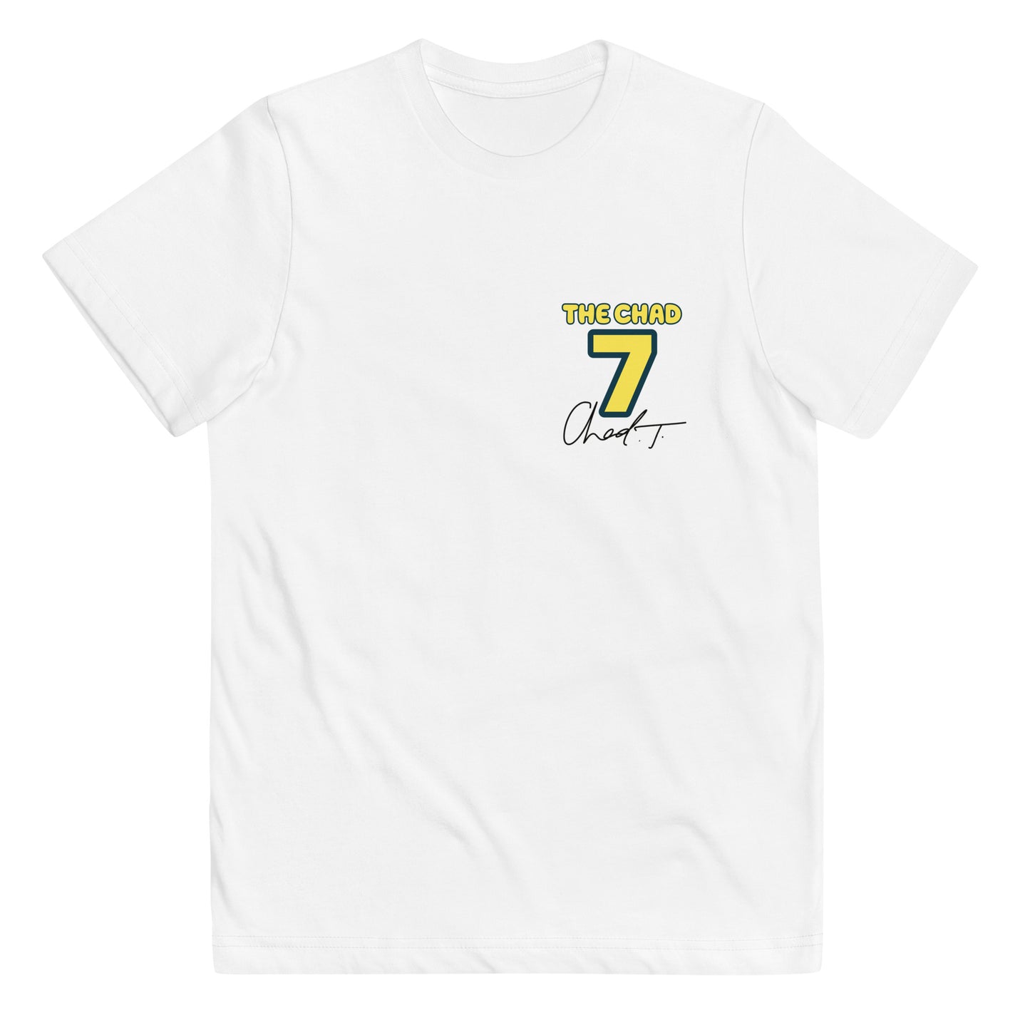 YOUTH THE CHAD NUMBER 7 T-SHIRT